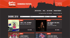 Desktop Screenshot of edinburgh.justthetonic.com